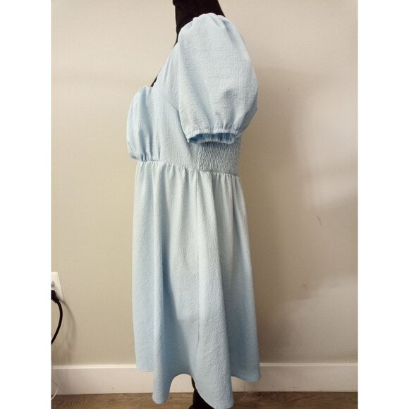 Shein Women's Blue Mini Dress Size Large - Picture 2 of 7